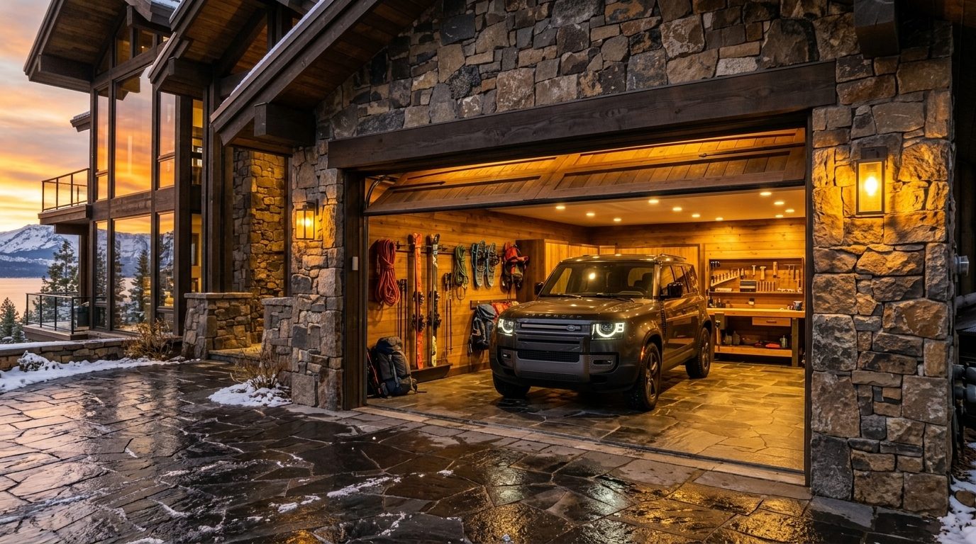 Megan Garage Door Repair Garage Door Gliding Open Revealing Warm Illuminated Interior